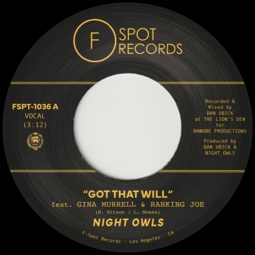 Night Owls - Got That Will (feat. Gina Murrell & Ranking Joe)