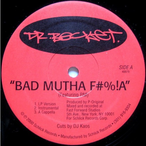 Dr. Becket - Bad Mutha F#%!A / Creativity