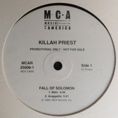 Killah Priest - Fall Of Solomon