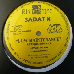 Sadat X - Low Maintenance (High Wear)/ X Man