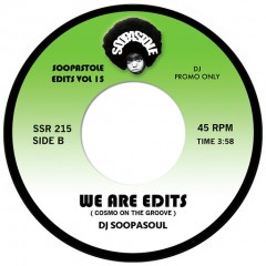 Dj Soopasoul - We Are Edits / We Are Edits (Comso On The Groove)