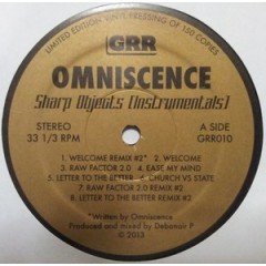 Omniscence - Sharp Objects [Instrumentals]
