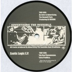 Advertising The Invisible - Exotic Logic EP