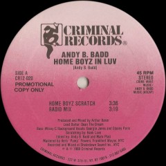 Andy B. Badd - Home Boyz In Luv