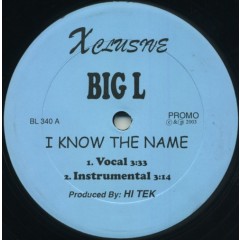 Big L - I Know The Name