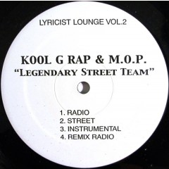 Kool G Rap - Legendary Street Team / Get That Dough