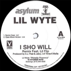 Lil' Wyte - I Sho Will (Remix)