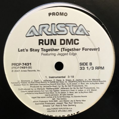 Run-DMC - Let's Stay Together (Together Forever)