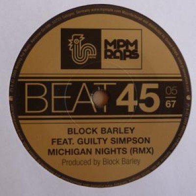 Block Barley - Michigan nights remix feat. Guilty Simpson