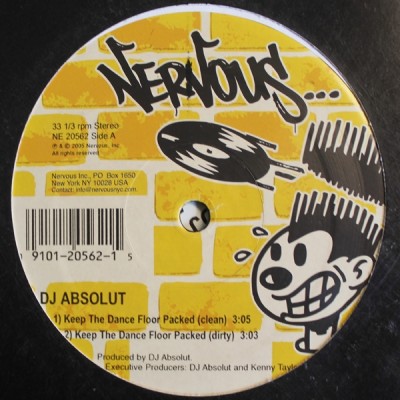 DJ Absolut - Keep The Dance Floor Packed / Boomin' System '05