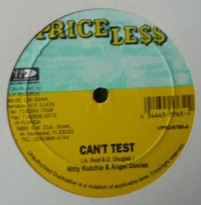 Nitty Kutchie - Can't Test / Gone With Another Man