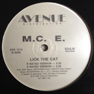 M.C. E - Lick The Cat