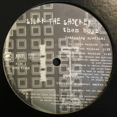 Silkk The Shocker - Them Boyz/ Pop Lockin'