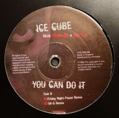 Ice Cube - You Can Do It (Remixes)