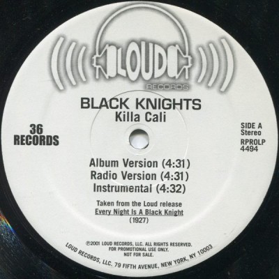 Black Knights - Killa Cali