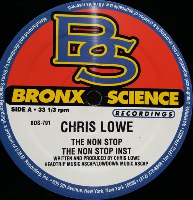 Chris Lowe - The Non Stop