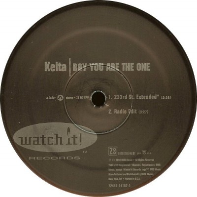 Keita - Boy You Are The One