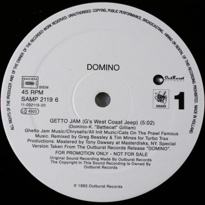 Domino - Getto Jam