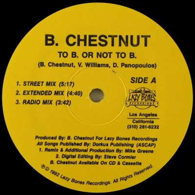 B. Chestnut - To B. Or Not To B.