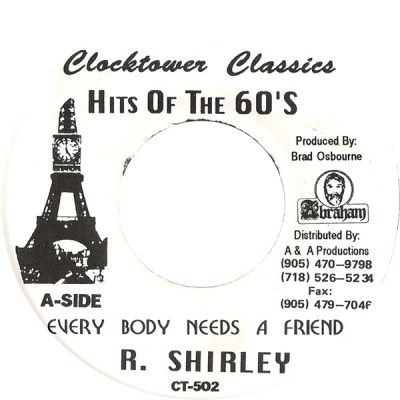 Roy Shirley - Every Body Needs A Friend