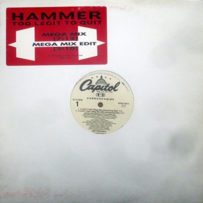 MC Hammer - 2 Legit 2 Quit (Mega Mix)