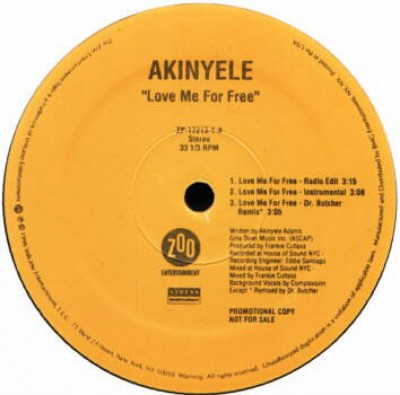 Akinyele - Love Me For Free