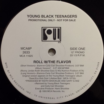 Young Black Teenagers - Roll W/The Flavor