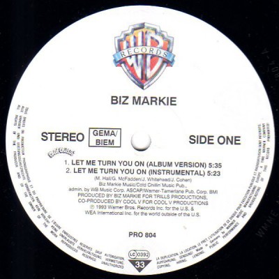 Biz Markie - Let Me Turn You On
