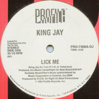 King Jay - Lick Me