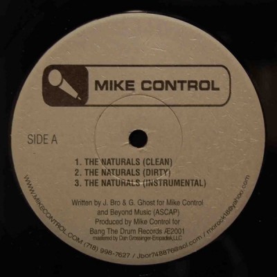 Mike Control - The Naturals / Brooklyn Ill Spitters
