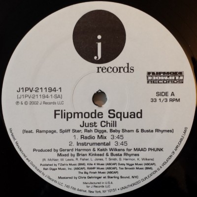 Flipmode Squad - Just Chill