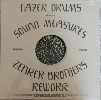 Fazer Drums - Sound Measures (Incl. Zenker Brothers Rework)