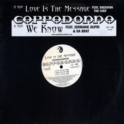 Cappadonna - Love Is The Message / We Know