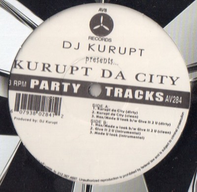 DJ Kurupt - Kurupt Da City