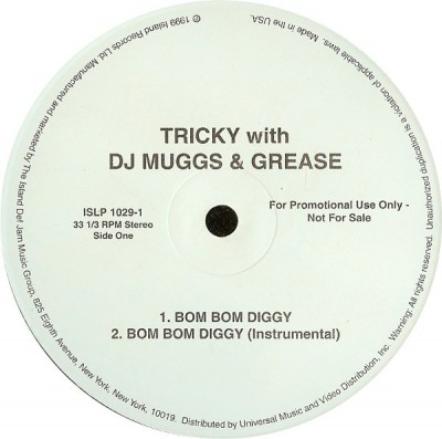 Tricky With Grease - Bom Bom Diggy / Hot Like A Sauna