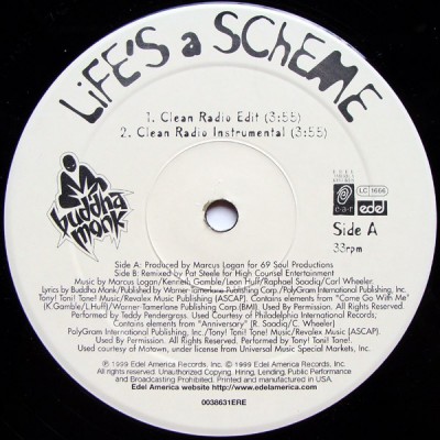 Buddha Monk - Life's A Scheme