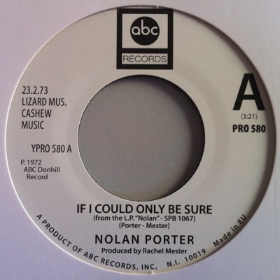 Nolan Porter / Holly St. James - If I Could Only Be Sure / That's Not Love