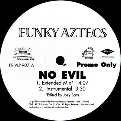 Funky Aztecs - No Evil / Morena
