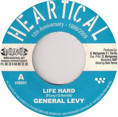 General Levy / Basque Dub Foundation - Life Hard / Midnight Organ