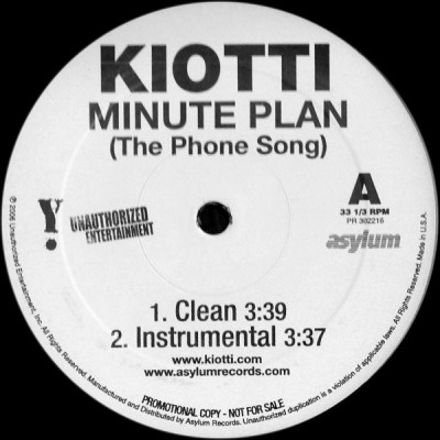 Kiotti - Minute Plan (The Phone Song)