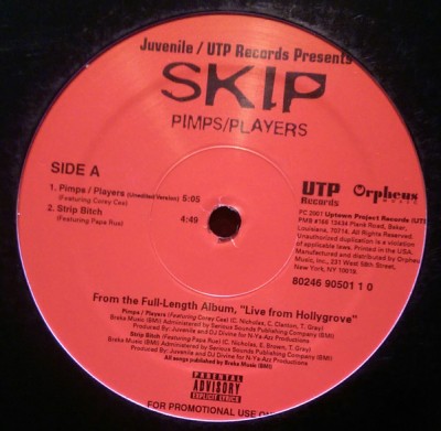 Skip - Pimps / Players