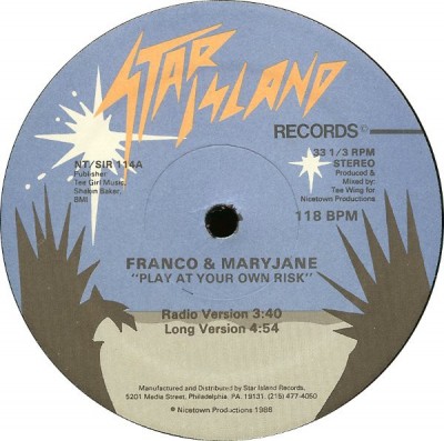Franco & Maryjane - Play At Your Own Risk