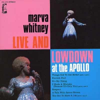 Marva Whitney - Live & Lowdown At The Apollo