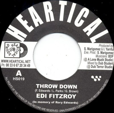 Edi Fitzroy / Roberto Sanchez - Throw Down / Slaving For A Reason