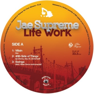 Jae Supreme - Life Work