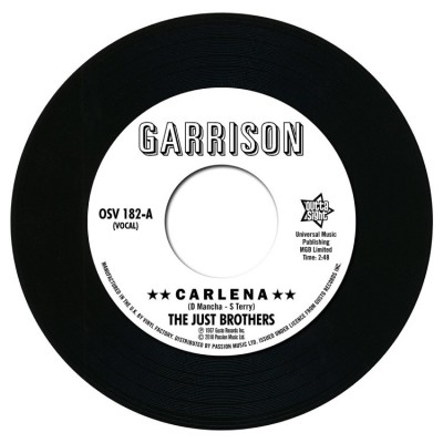 The Just Brothers/The Honey Bees - Carlena/Lets Get Back Together