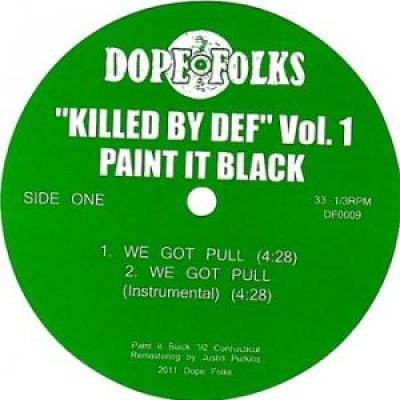 Paint It Black  / The Servants - Killed By Def Vol. 1