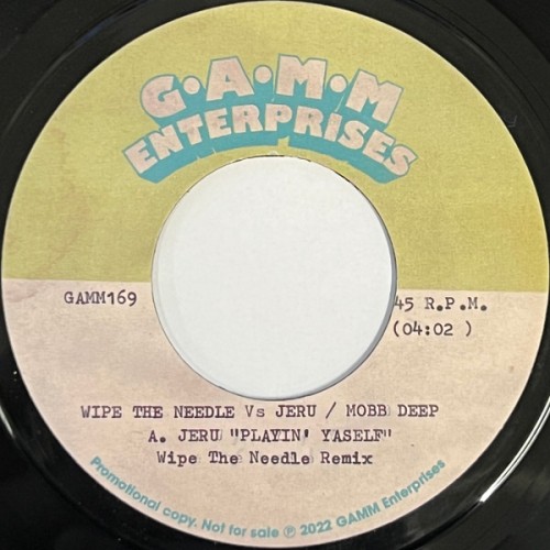 Wipe The Needle / Jeru The Damaja / Mobb Deep - Wipe The Needle Remix