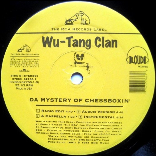 C.r.e.a.m (lp, radio, instru, a cap) / da mystery of chessboxin