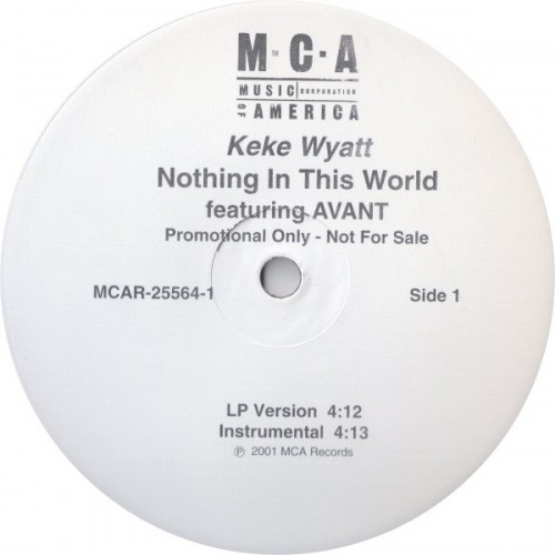 Avant Ft Keke Wyatt Nothing In This World Lyrics Keke Wyatt - Nothing In This World Vinylism